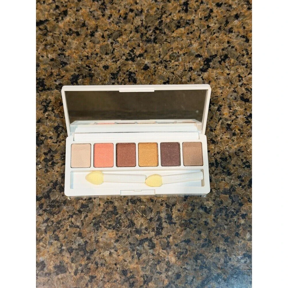 Clinique All About Shadow Palette 6, Full Size, Black Honey, Ivory, At Dusk NEW